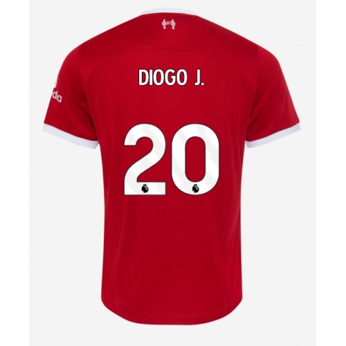 Dres Liverpool Diogo Jota #20 Domaci 2023-24 Kratak Rukav